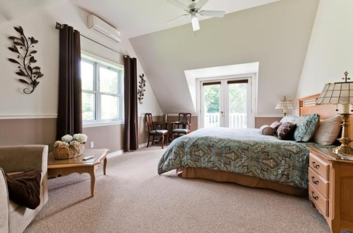Auberge Le Tricorne North Hatley Zimmer foto